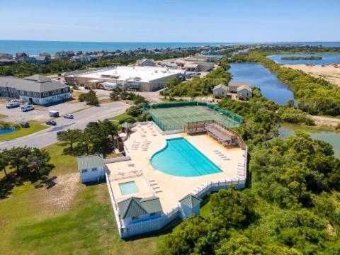 Lake Front Modern Beach House-Hatteras Island Avon Exterior foto
